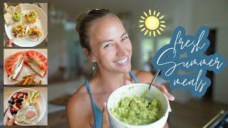 What I eat in a Day (simple, fresh, protein focused) | healthy habits for Summer