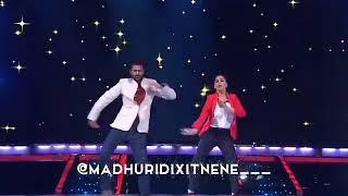 Prabhu Deva and Madhuri Dixit dance