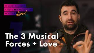 Compose FASTER w "The 3 Musical Forces" system | Composing a Love Cue *LIVE*