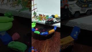 mummy pakro car, hunting toy,car,bus, helicopter