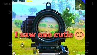 I saw one cutie...