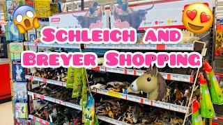 Schleich and Breyer Horse Shopping! + Haul