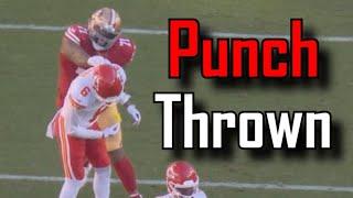 Trent Williams EJECTED for punching Bryan Cook | San Francisco 49ers Vs Kansas City Chiefs