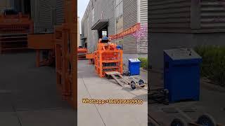 small automatic cement concrete hollow block making machine for blocks bricks pavers with mixer