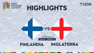 HIGHLIGHTS - Finlandia vs Inglaterra | UEFA Nations League 2024 | TUDN