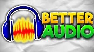 How To Make Your Voice Recordings Sound Much Better - Audacity Tutorial