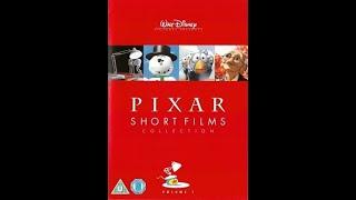 Opening to Pixar Short Films Collection - Volume 1 UK DVD (2008)