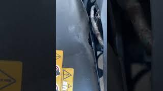 Infiniti 2017 QX30 intake plastic burned from engine heat