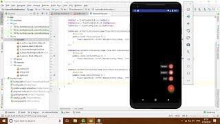 Android Development Tutorial : Custom Fab (Floating Action Button)