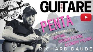 SHRED AVEC LA PENTATONIQUE (Richard Daudé) - KILLER PENTATONIC LICK - Guitare Xtreme Magazine #98