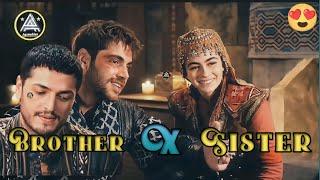 two brothers x one sister | brothers and sisters | sister know brothers feelings | happy scene