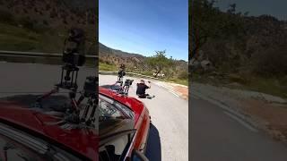 How to film downhill skateboarding ! #speed #downhillskate #fast #longboard