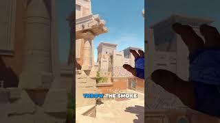 CS2 Anubis - MID Smoke and Door Molly! #cs2 #counterstrike