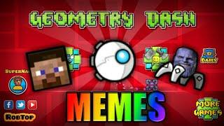 Memes en Geometry Dash [Texture Pack Memes Dash 2.11]