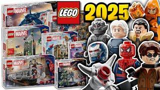 LEGO Marvel Summer 2025 Sets OFFICIALLY Revealed - Spider-Man 2, Mini Marvel Modulars & MORE