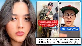 TikTok Thrift Shop Drama Goes Viral As Resellers Are Called Out