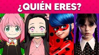  ELIGE lo que te gusta y te diré si eres Anya, Nezuko, Ladybug o Merlina ⭐ Test de Personalidad