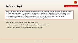 Total-Quality-Management (Definition) - ‍ EINFACH ERKLÄRT ‍