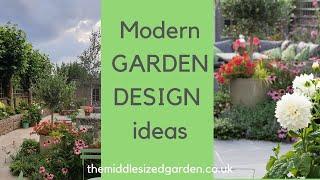 Contemporary garden design ideas from a small urban garden