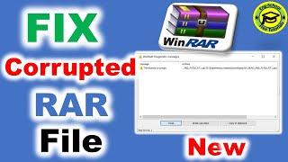 How to fix Damage or Corrupted RAR / ZIP file | Unexpected end of archive Error | Corrupted Rar fix