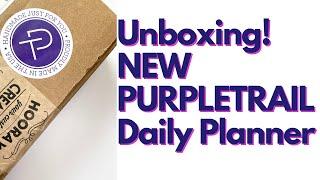 PurpleTrail Planner - Daily Planner Unboxing