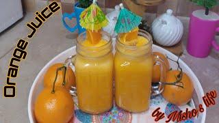 Orange Juice by Misho s life/ #Ramazaniftar / Fresh juice