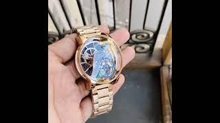 Original earth pride earth moving rare luxury men’s quartz watch