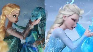 Frozen 2  Elsa funny Drawing memes -Try not To laugh