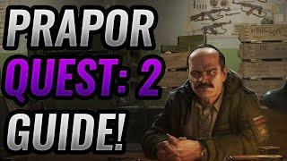 How To Get The Bronze Pocket Watch! | Escape From Tarkov Prapor Quest: 2 "Checking" Guide