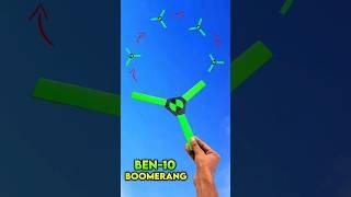 BEN-10 BOOMERANG | how to make paper boomerang