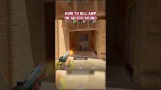 How to kill the AWP on an eco round  #cs2 #counterstrike2