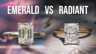 Emerald Cut Diamond vs Radiant Cut Diamond: Which one is right for you?