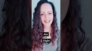 Crazy English Pronunciation | ate, hate, eight, height ‍️