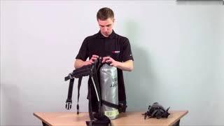 using oxygen cylinder ( dusara fire protection)