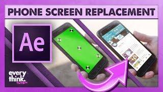 Basic Screen Replacement | Adobe After Effects VFX Tutorial