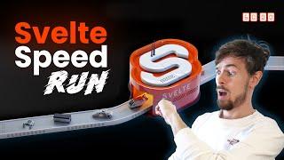 Let's Learn Svelte.js in 60 Minutes (fun speed run).