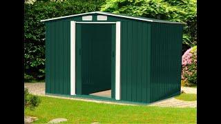 6X8 Foot Metal Shed Assembly Instructions