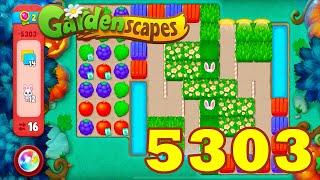 Gardenscapes Leve l 5303 HD Walkthrough | 3 - match | gameplay | android | GameGo Game | IOS