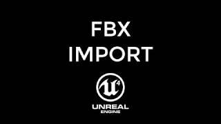 Unreal Engine FBX Import