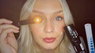 ASMR Shining Bright Lights In Your Eyes