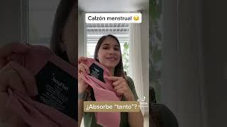 calzones de menstruación