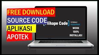 Free source code aplikasi apoteker sederhana