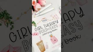 The cutest girly coloring book ever shop on #amazom🩷 #hobby #coloring #boldandeasycoloringbook