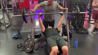 Jacob Haimovitz Can Bench Press at the Gym