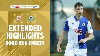 BORO RUN ENDED! | Middlesbrough v Blackburn Rovers extended highlights