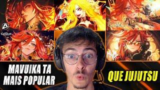 ADOLESCENTE REAGE A QUAL CANTOR GEEK FEZ A MELHOR ADAPTAÇÃO DA MAVUIKA DE GENSHIN IMPACT