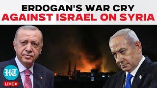 LIVE | After Ousting Assad, Erdogan Warns Israel Over Syria Aggression | Erdogan Speech | Syria War