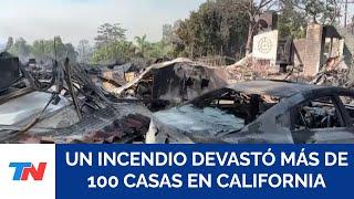 EE.UU. I Un devastador incendio amenaza a más de 11.000 edificaciones en el sur de California