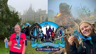 Run Alton Towers Vlog November 2022 - Charlotte Ran 5K!