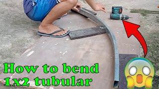 How to bend tubular or square tube | DIY